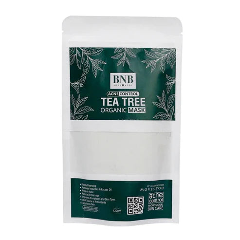 BNB Tea Tree Acne Mask – Natural Purifying Clay Mask for Acne, Oil Control & Clear Skin