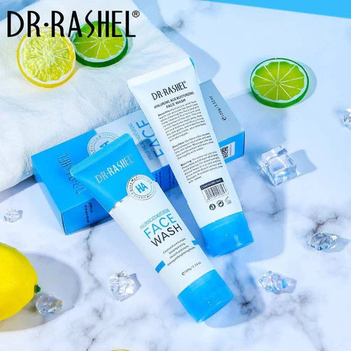 DR. RASHEL Hyaluronic Acid Hydrating Face Wash – 100g tube for moisturizing and smooth skin


