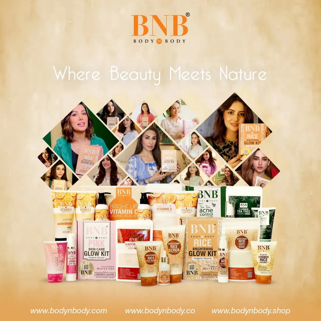 “All BNB Skincare Products in Pakistan – Face Wash, Scrub, Mask & More”

“BNB Complete Skincare Range – Best Glow Products in Pakistan”

“Buy Original BNB Cosmetics in Pakistan – Full Face Care Collection”

“BNB Beauty Products in Pakistan – Natural Skincare for Radiant Skin”

“Shop All BNB Skincare in Pakistan – Cleansing, Hydrating, Glowing”

“BNB Face Care Kit – Scrub, Mask, Face Wash for Pakistani Skin Types”

“BNB Skincare Banner – Best Affordable Beauty Products in Pakistan”

“Complete BNB Collection 