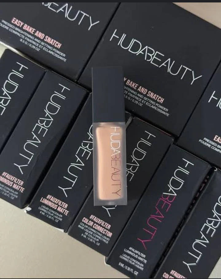 HUDA BEAUTY High Coverage Creamy Foundation – 40ml full coverage liquid base with flawless matte finish