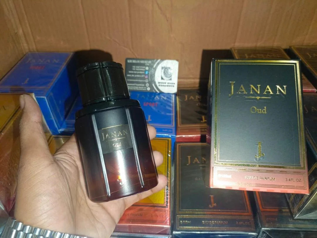 J. Janan Oud Perfume – Premium 100ml Arabic Fragrance for Men and Women | Long Lasting Oriental Scent