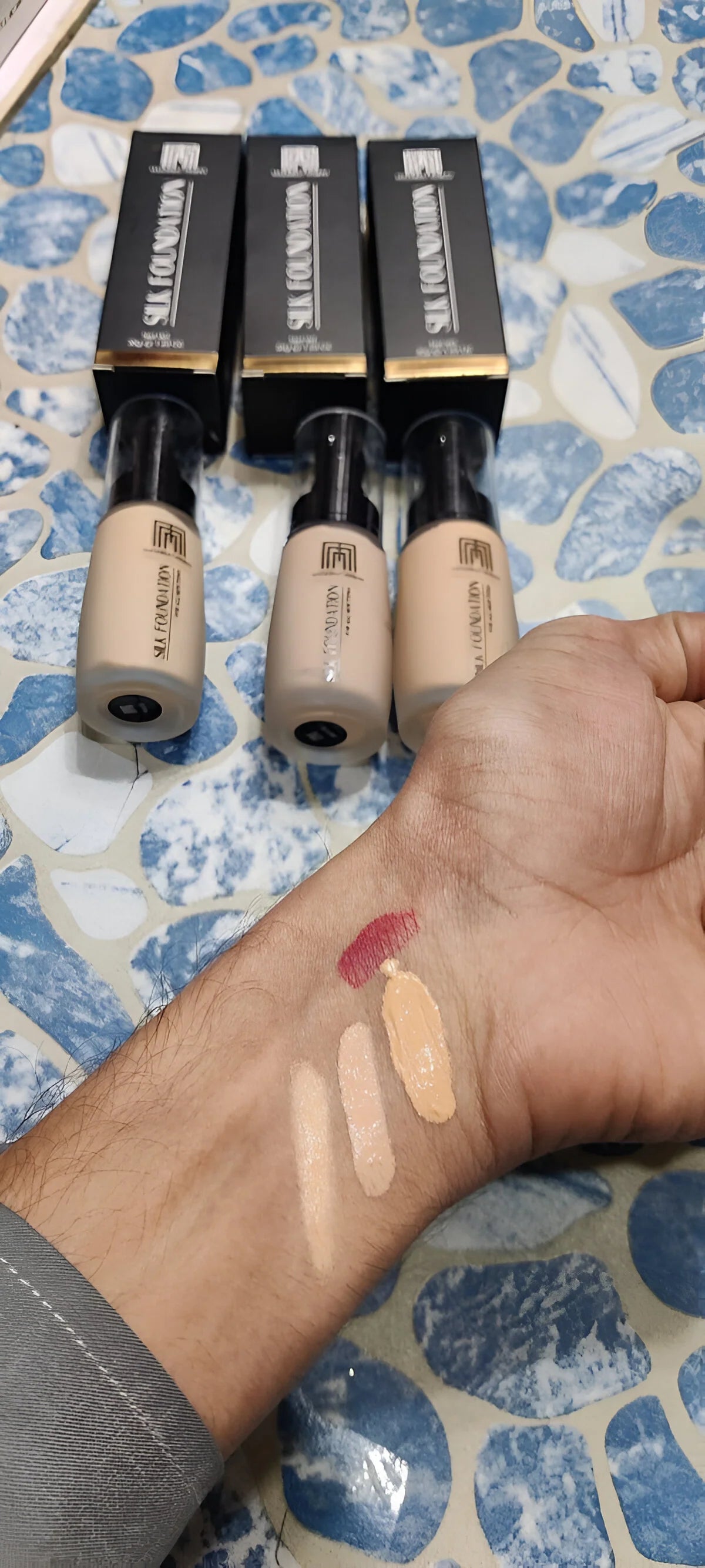 MASARRAT MISBAH Cream Silk Foundation – 35ml bottle with hydrating, long-lasting matte coverage