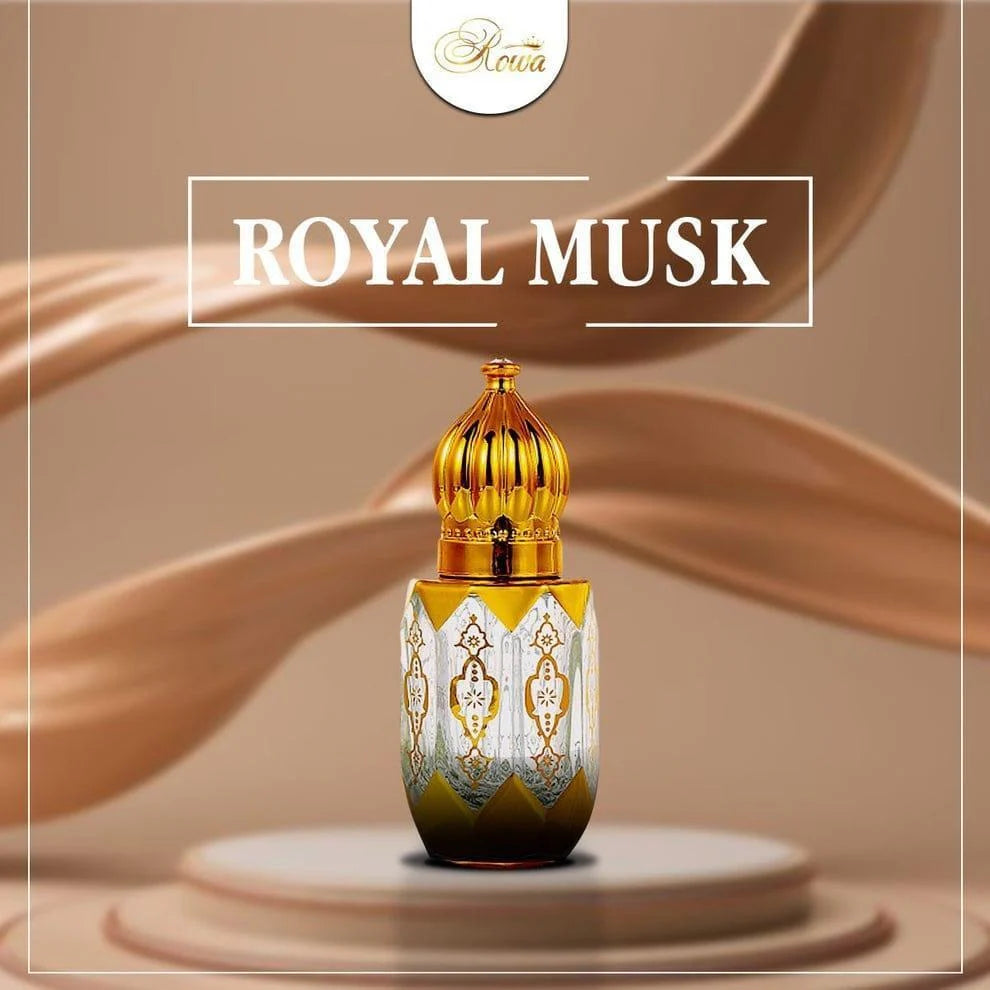 Musk Royale Perfume – 6ml Royal Musk Attar for Long Lasting Fragrance | Unisex Arabic-Inspired Perfume