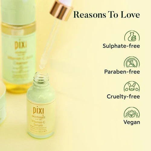 Pixi Vitamin C Face Serum 30ml – Brightening & Skin Tone Enhancing Skincare

