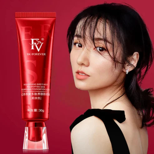 RED DIAMOND FV Oil Absorb Liquid Foundation – 30g matte, oil-controlling full coverage foundation