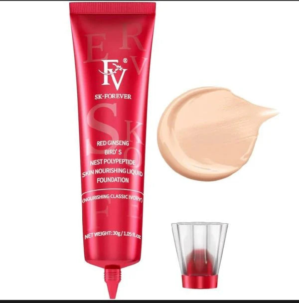 RED DIAMOND FV Oil Absorb Liquid Foundation – 30g matte, oil-controlling full coverage foundation